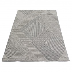 Безворсовий килим Linq Linq 8208A lggray/d.gray  - Висока якість за найкращою ціною в Україні
